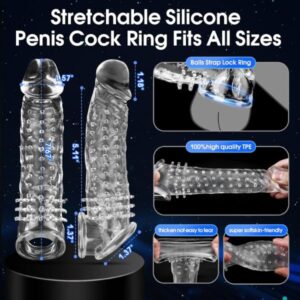 Reusable Penis Sleeve Cock Ring