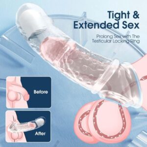 Vibrating Penis Sleeve for Couples