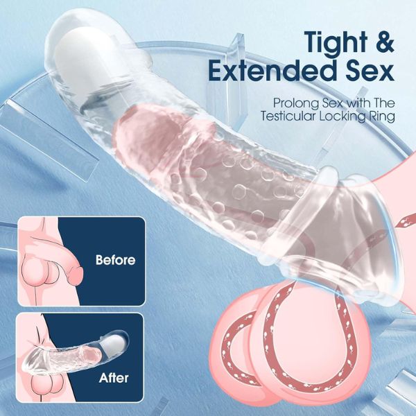 Vibrating Penis Sleeve for Couples