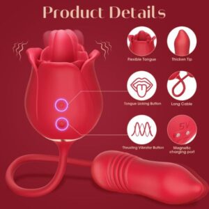 Rose Toy Vibrator Adult Sex Toys