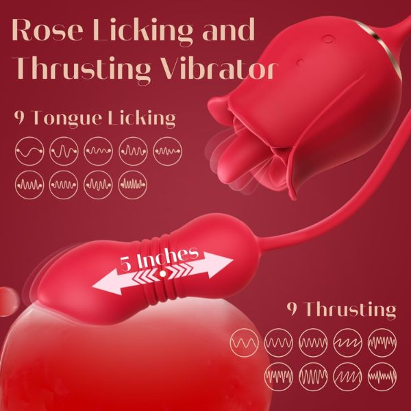Rose Toy Vibrator Adult Sex Toys