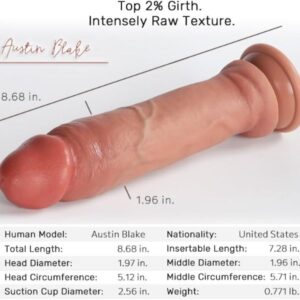9 Inch Thick and Long Dildo
