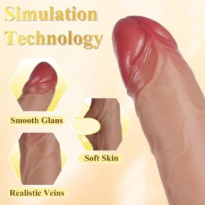 Realistic Thrusting Dildo Vibrator