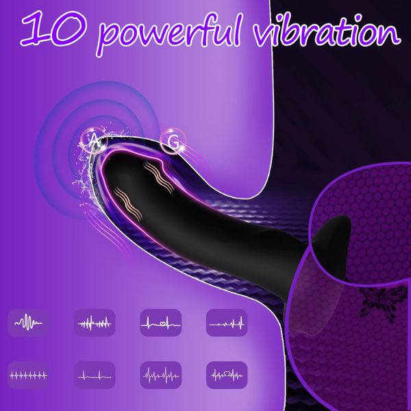 Remote Control Vibrating Strap-On Dildo