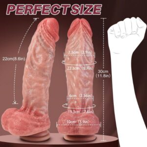 12 Inch Realistic Dildo Vibrator