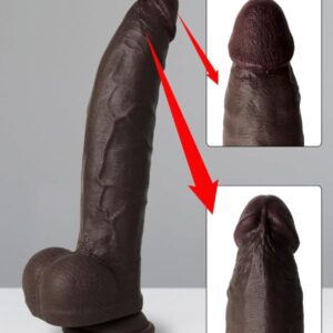 12 Inch Huge Thick Big Black Dildo