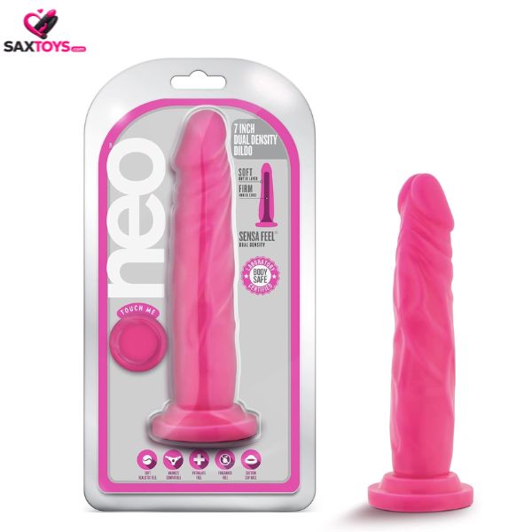neon-pink-realistic-dildo Neon Pink Realistic Dildo