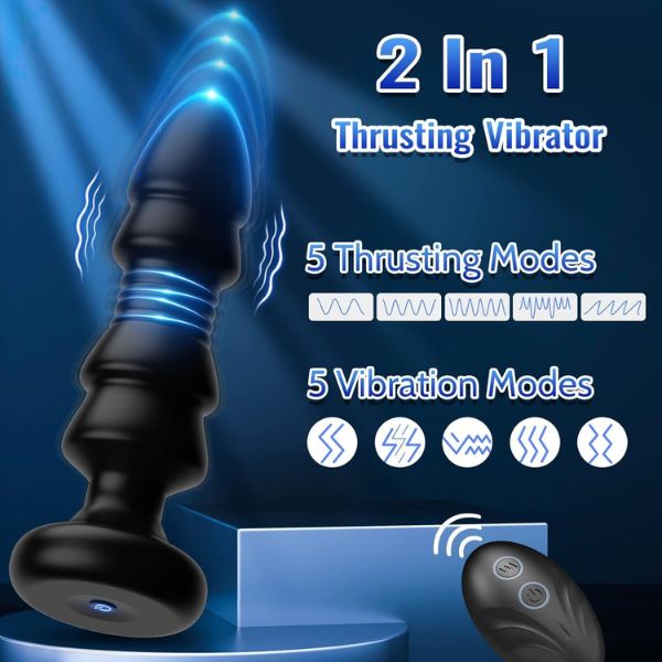 Thrusting Sex Toys Anal Plugs