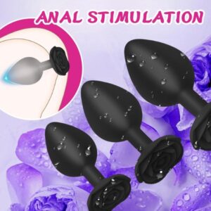 Anal Plug Rose Sex Toys