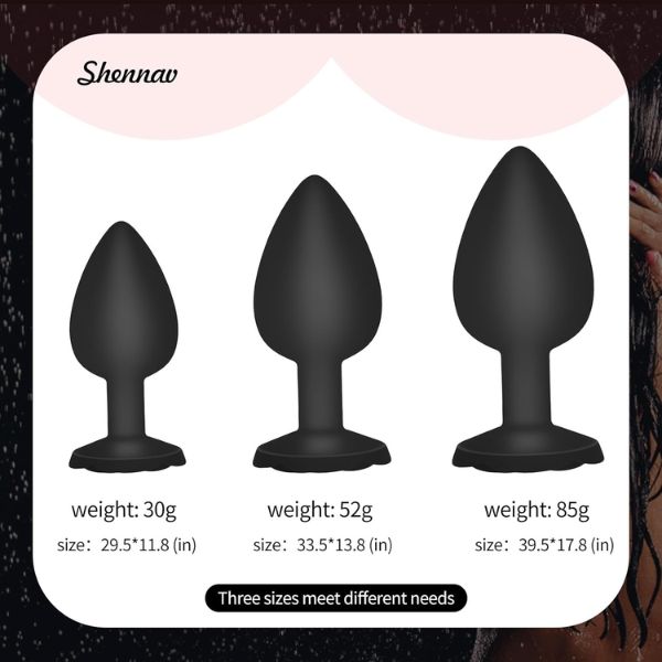 Anal Plug Rose Sex Toys