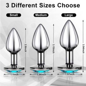 3 PCS Butt Plugs Sex Toy