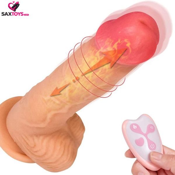 85″-thick-heating-dildo 8.5″ Thick Heating Dildo