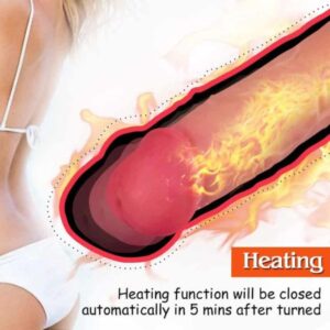 8.5″ Thick Heating Dildo