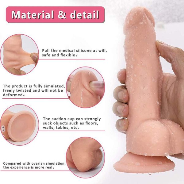 Telescopic Dildo Electric Moving Dildo