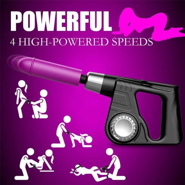 Sex Machine Thrusting Electric Dildo
