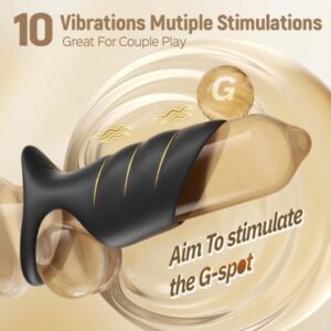 Vibrating Cock Ring Penis Sleeve Vibrator