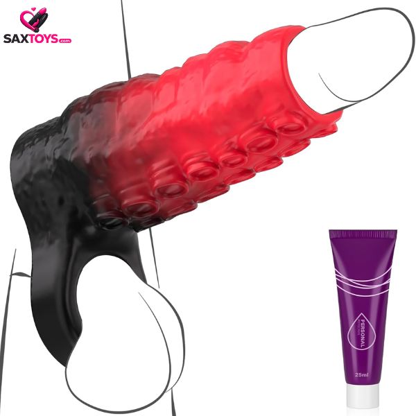 monster-tentacle-penis-sleeve-with-cock-ring Monster Tentacle Penis Sleeve with Cock Ring