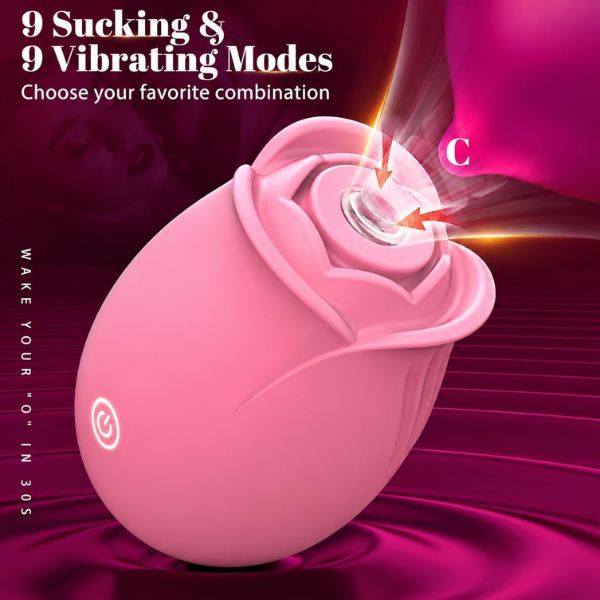 Rose Sex Toy Vibrator for Women