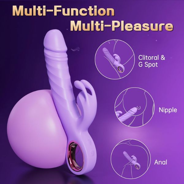 Thrusting Vibrator Dildo Women Sex Toys
