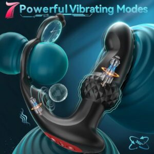 BEISAR Prostate Massager Anal Beads Vibrator