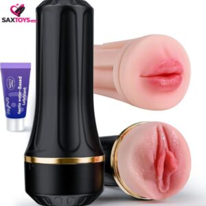 EINSEO Male Masturbator with Dual Sleeves