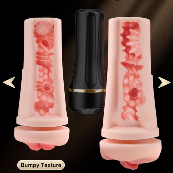 EINSEO Male Masturbator with Dual Sleeves