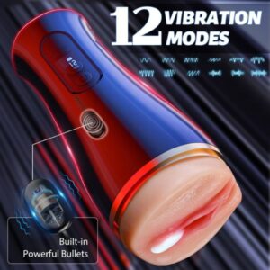 App Control Male Vibrator Stroker