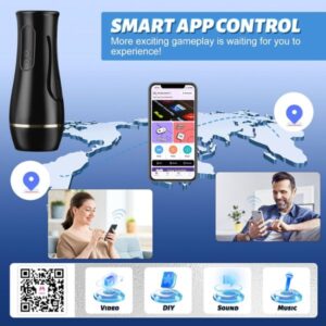 App Control Male Vibrator Stroker