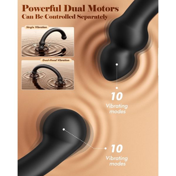 Vibrating Prostate Massager Stick Anal Hook