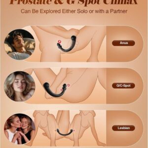 Vibrating Prostate Massager Stick Anal Hook