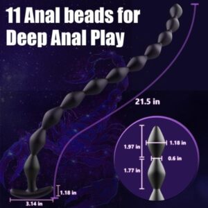 Long Anal Beads Butt Plug