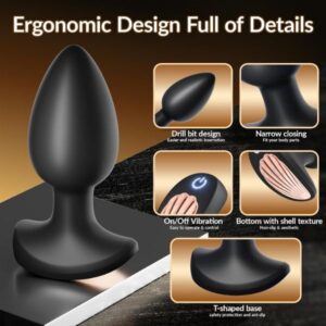 Anal Plug Vibrator Set