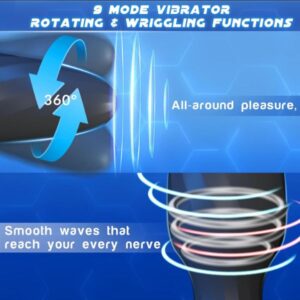 Wriggling Vibrating Butt Plug