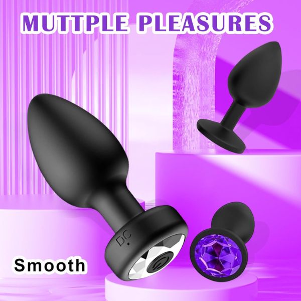 Anal Plug Vibrator Butt Plug