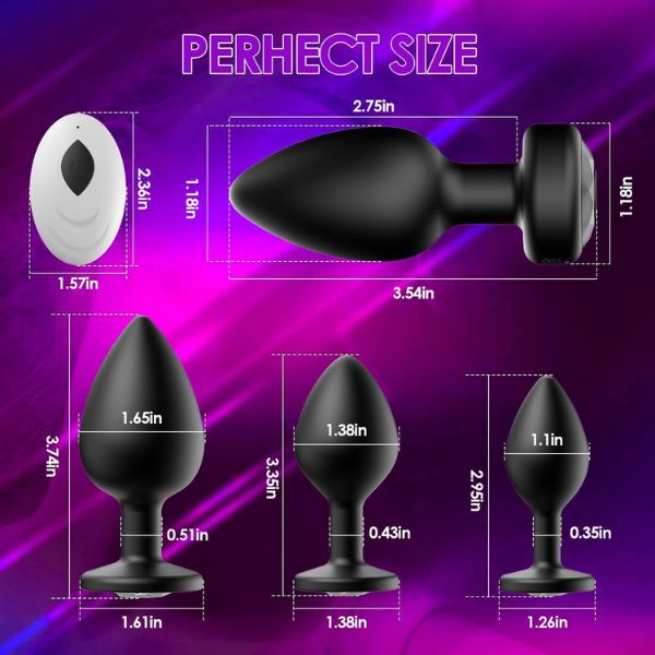 Anal Plug Vibrator Butt Plug