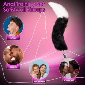 2PCS Anal Plug Vibrator Set