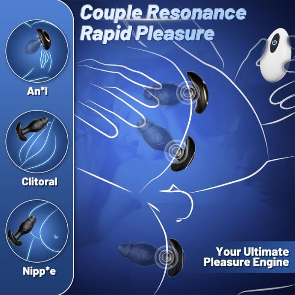Silicone Anal Toys Aduit Sex Toy for Men