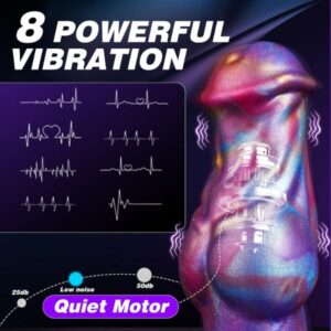 Vibrating Butt Plug Horse Knot Dildo