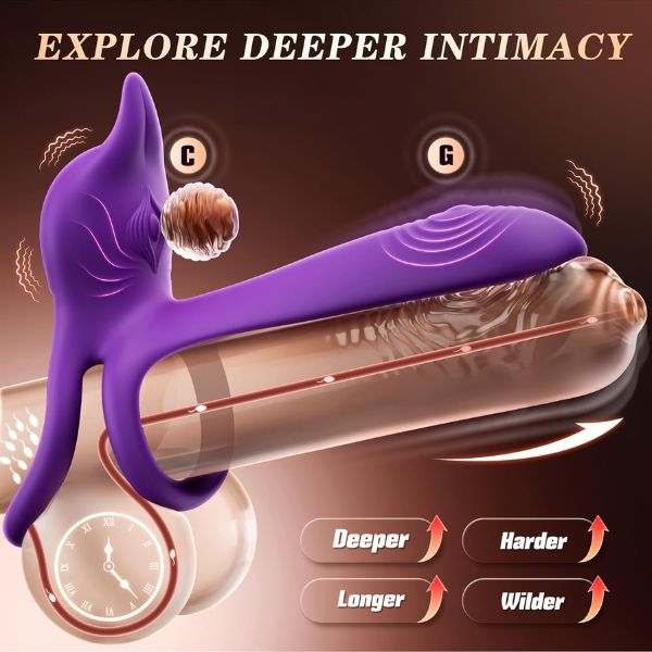 Vibrating Cock Ring Couples Sex Toys