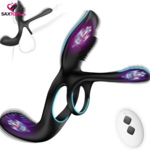 3 in 1 Vibrating Cock Ring 10 Modes