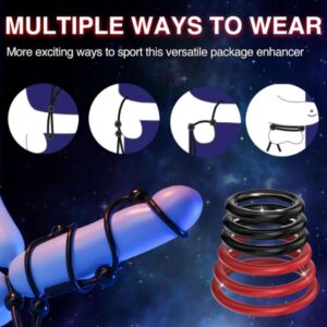 Adjustable Penis Ring Set Sex Toys for Men