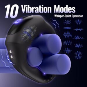 Vibrating Cock Ring Ergonomic Contour