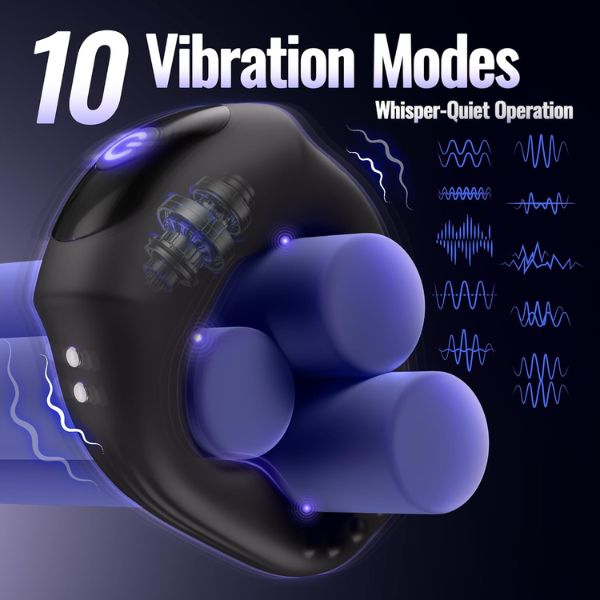 Vibrating Cock Ring Ergonomic Contour