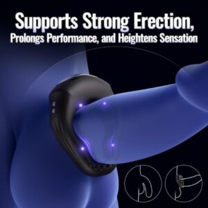 Vibrating Cock Ring Ergonomic Contour