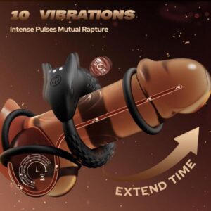 Vibrating Cock Ring Adult Couples Sex Toys