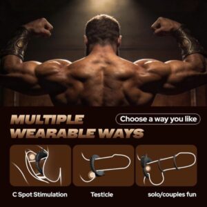 Vibrating Cock Ring Adult Couples Sex Toys