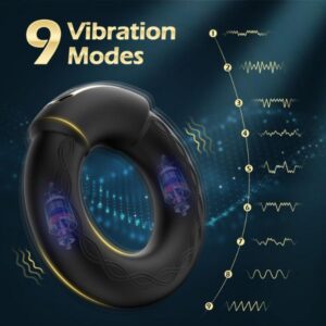 Heated Vibrating Cock Ring