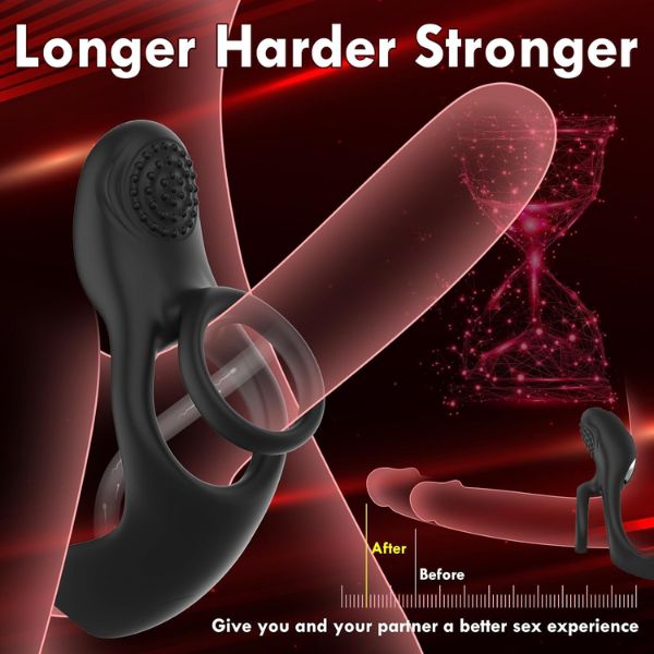 Vibrating Cock Ring Male Sex Toy