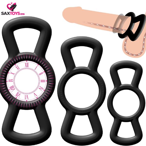 silicone-cock-penis-rings-set Silicone Cock/Penis Rings Set
