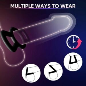 Silicone Cock/Penis Rings Set